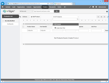 vtiger CRM screenshot 6