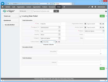 vtiger CRM screenshot 8
