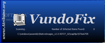 VundoFix screenshot 2