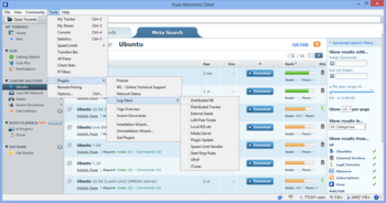 Vuze Bittorrent Client screenshot 4