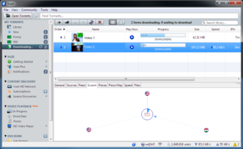 Vuze screenshot