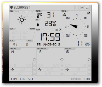 VWeather ST Pro (formerly Virtual Weather Station) screenshot
