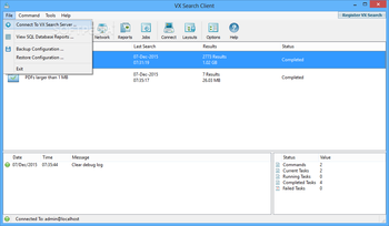 VX Search Server screenshot 2