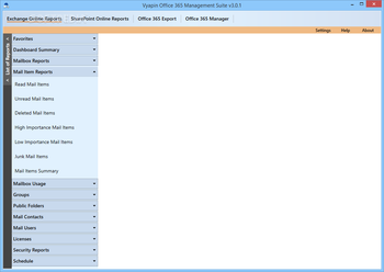 Vyapin Office 365 Management Suite screenshot