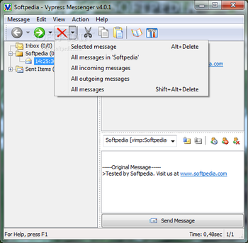 Vypress Messenger screenshot 2