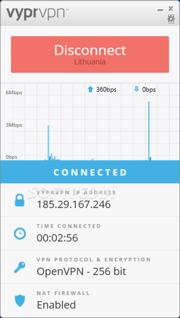 VyprVPN screenshot