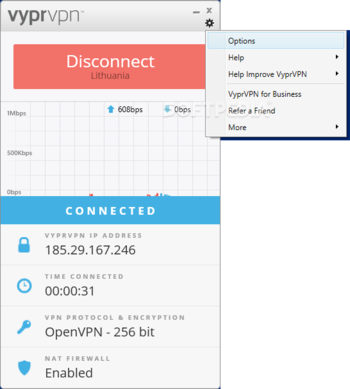 VyprVPN screenshot 2