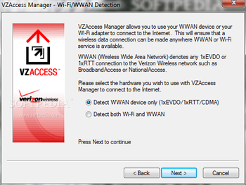 VZAccess Manager screenshot