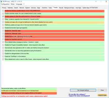 W10Privacy screenshot 10