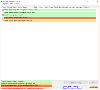 W10Privacy screenshot 6
