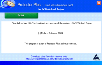 W32/Adload Trojan Removal Tool. screenshot 2