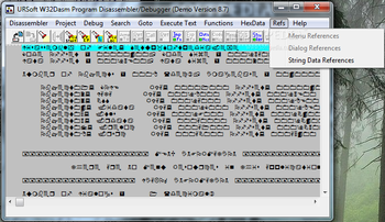 W32DASM screenshot 10