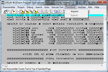 W32DASM screenshot 8