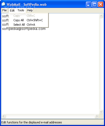 WabMail screenshot 2