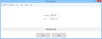 Waf Stopwatch Portable screenshot 2