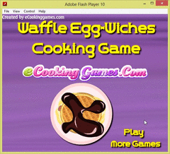 Waffle Eggwiches Cooking screenshot