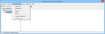 Wake-On-LAN Virtual Machine screenshot 2