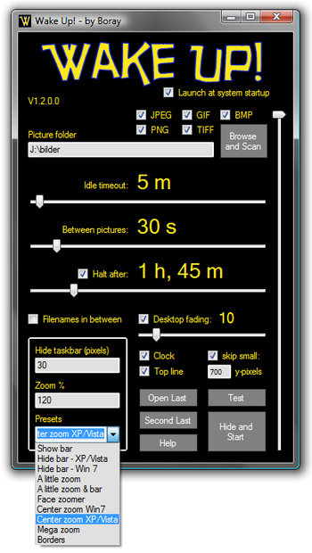 WakeUp screenshot