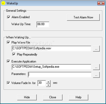 WakeUp screenshot