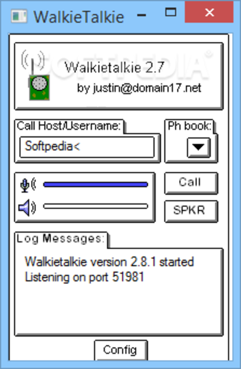 Walkietalkie screenshot