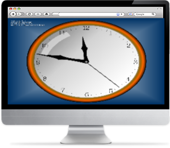 Wall Clock Screensaver screenshot