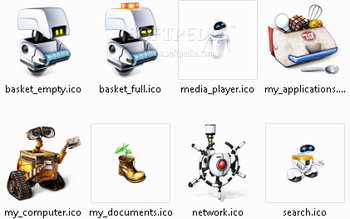 Wall-E Icons screenshot