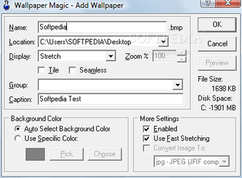 Wallpaper Magic Screen Saver Edition screenshot 2