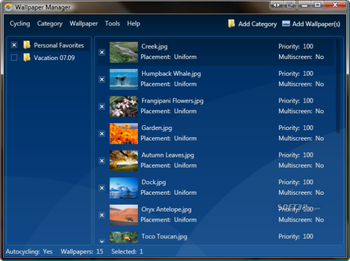Wallpaper Manager screenshot 2