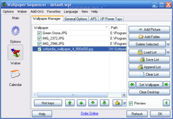 Wallpaper Sequencer Standard screenshot