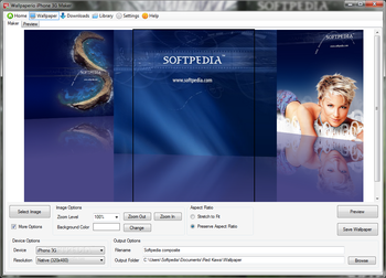 Wallpaperio iPhone 3G Maker screenshot