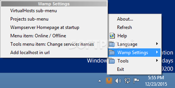 WampServer screenshot 4