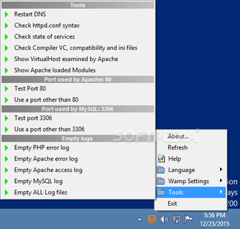 WampServer screenshot 5