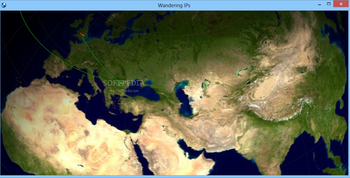 Wandering IPs screenshot