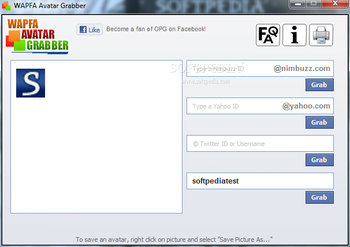 WAPFA Avatar Grabber screenshot