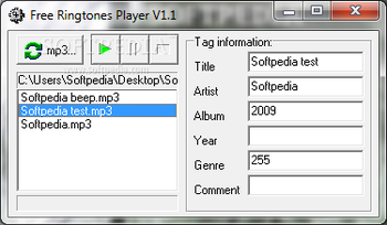 Waply Free Ringtones Player screenshot