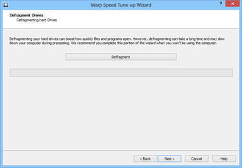 Warp Speed PC Tune-up Software screenshot 3