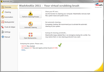 WashAndGo 2009 screenshot 3