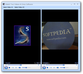 Watch Two Videos At Once Software screenshot