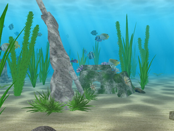 Water Life 3D Screensaver screenshot