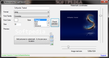 Watermarker.NET screenshot