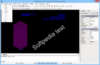 WaterNET-CAD screenshot 3