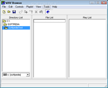 WAV Browser screenshot