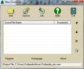 Wav Combiner screenshot