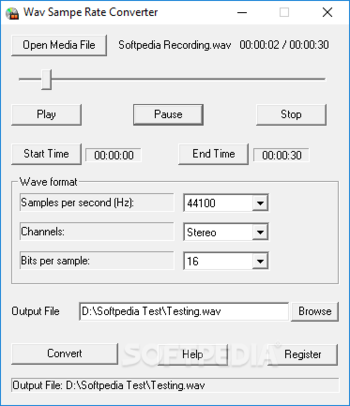 Wav Sample Rate Converter screenshot