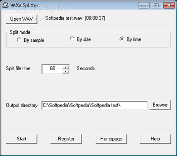 WAV Splitter screenshot 3
