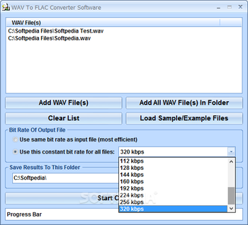WAV To FLAC Converter Software screenshot 2