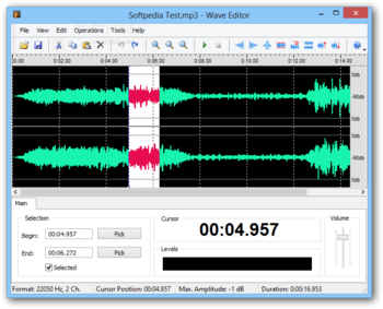 Wave Editor screenshot