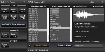 Wave Xtractor screenshot 2