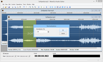 WaveCut Audio Editor screenshot 3