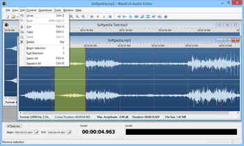 WaveCut Audio Editor screenshot 7